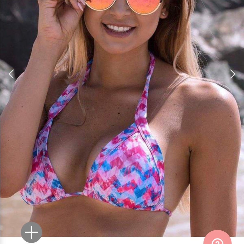 Dollboxx Slide Triangle Bikini Top